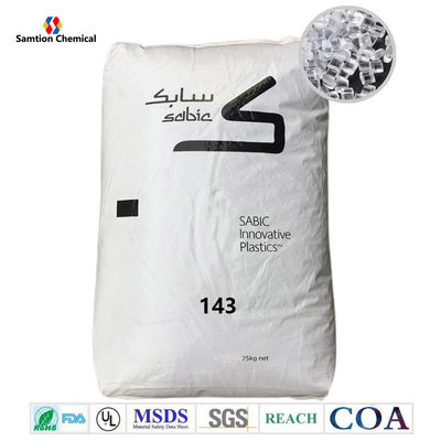 Jakość  UV Stabilized S-Plastic  143 Polycarbonate Plastic Resin HB 10.5 MFR fabryka