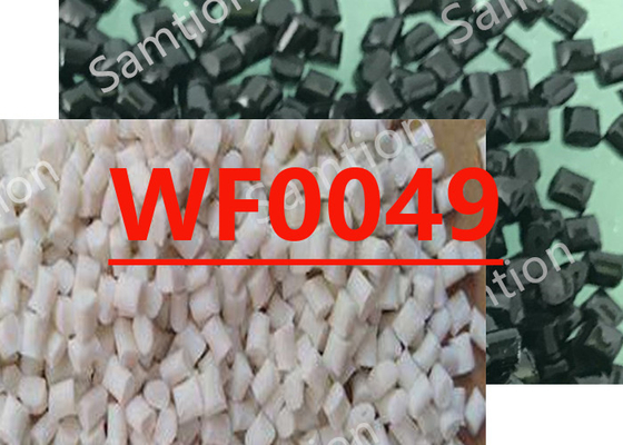 S-Plastic Thermocomp WF0049 mieszaninę żywicy na bazie żywicy polibutylenoterefalantowej zawierającą włókno szklane, opóźniające płomień