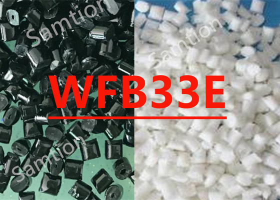 Związek żywicy S-Plastic Thermocomp WFB33E na bazie żywicy polibutylenowego terefalantu zawierający włókna szklane i koraliki szklane.