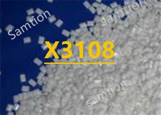 S-Plastic Xenoy X3108 Niewzmocniony, opóźniający płomień, PBT+PC zmodyfikowany na skutek uderzenia z Vo-0,8 mm. Do zastosowań takich jak przełącznik ścienny