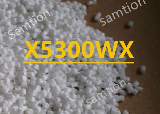 S-Plastic Xenoy X5300WX Niewzmocniony, nieprzezroczysty stop PBT+PC. Odporność chemiczna i dobre właściwości mechaniczne.