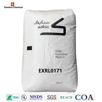 S-Plastic Lexan EXRL0171 Przejrzysty PC\Siloxan Copolymer, wysokiego przepływu (25 MFI), kompatybilny z Hemo, zastosowania medyczne.